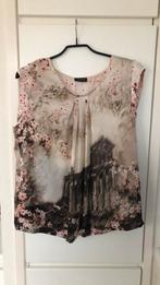 TAIFUN/Gerry Weber. Blouse met kort aangeknipt mouwtje.mt 46, Verzenden, Zo goed als nieuw