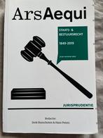 Jurisprudentie Staats- en bestuursrecht 1849-2019, Boeken, Studieboeken en Cursussen, Ophalen of Verzenden, Zo goed als nieuw
