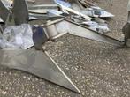 RVS Ploegschaar anker 15kg, Watersport en Boten, Gebruikt