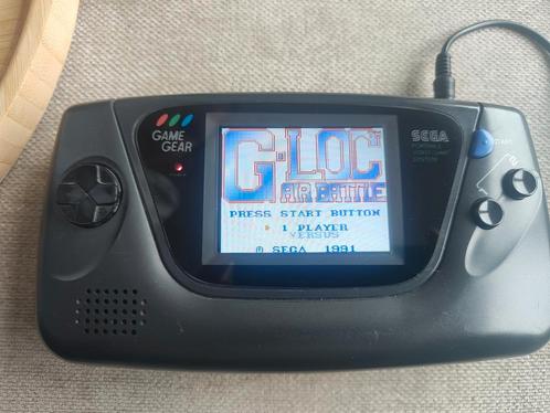 Sega Game Gear met McWill scherm en nieuwe condensatoren, Spelcomputers en Games, Spelcomputers | Sega, Gebruikt, Game Gear, Zonder controller