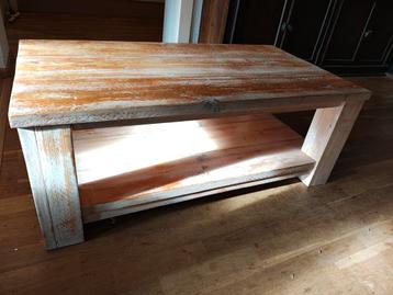 Stevige Steigerhouten Salontafel beschikbaar voor biedingen