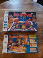 Mb Muizeval 1987 en Mb Dokter Bibber 1977 voor onderdelen, Hobby en Vrije tijd, Gezelschapsspellen | Bordspellen, Ophalen of Verzenden