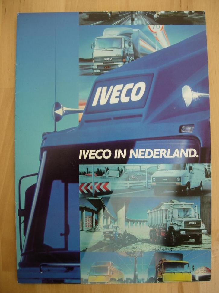 Iveco Brochure ca 1984 - Iveco in Nederland, Boeken, Auto's | Folders en Tijdschriften, Zo goed als nieuw, Overige merken, Ophalen