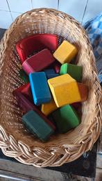 Antroposofische houten blokken, Kinderen en Baby's, Speelgoed | Houten speelgoed, Ophalen of Verzenden, Gebruikt