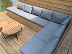 Tuin kussens voor loungeset 8 sets. Outdoor kussenset grijs, Ophalen, Zo goed als nieuw