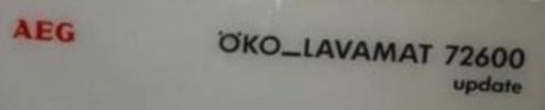 Onderdelen van een AEG OKO_LAVAMAT 72600 update, Witgoed en Apparatuur, Onderdelen en Toebehoren, Gebruikt, Ophalen of Verzenden