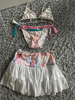 Paté de sable bikini met bijpassend rokje 12 jaar, Bikiniset, Meisje, Ophalen of Verzenden, Zo goed als nieuw