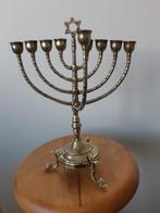 Joodse kandelaar, chanoeka, Ophalen of Verzenden, Koper of Brons