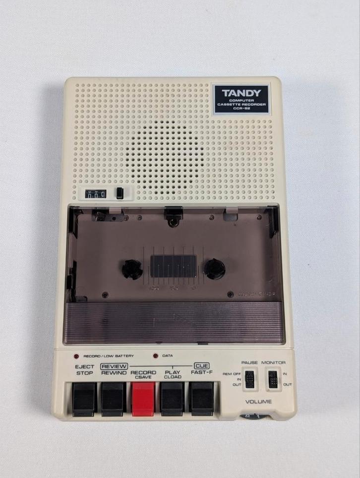 Tandy CCR-82 Cassette Recorder – NOS, Computers en Software, Vintage Computers, Ophalen of Verzenden