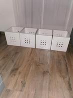 4x Lekman bak Wit voor in kallax vakkenkast ikea, Ophalen, Gebruikt, 3 of 4 laden, Minder dan 100 cm