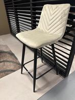 Barkruk velvet champagne - barkruk beige - velvet krukken, Ophalen, 5 krukken of meer, Met voetsteun, 60 tot 90 cm