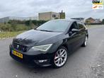 Seat Leon 1.8 TSI FR NAVI/CLIMA/LEER/CRUISE/APK, Auto's, Seat, Gebruikt, Zwart, 4 cilinders, Leon