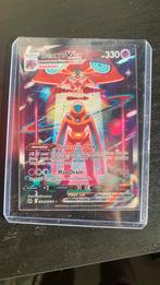 Deoxys Vmax Pokemon kaart, Ophalen of Verzenden, Zo goed als nieuw, Losse kaart