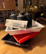 Doka ontw. Schalen 24x30, flessen, foto-pincetten, dokalamp, Ophalen of Verzenden, Zo goed als nieuw