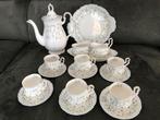Royal albert CAROLINE SET SPECIALE KOFFIEKAN !!💙🤍💙🤍, Antiek en Kunst, Ophalen