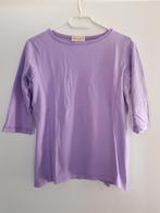 Zo goed als nieuw basic lila shirtje met driekwarts mouw., Ophalen of Verzenden, Zo goed als nieuw, Maat 38/40 (M)