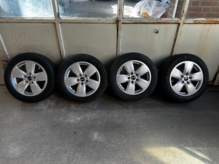 Mini Clubman VELGEN + ZOMERBANDEN  16 inch (205/55 R16 91V), Auto-onderdelen, Banden en Velgen, Banden en Velgen, Zomerbanden