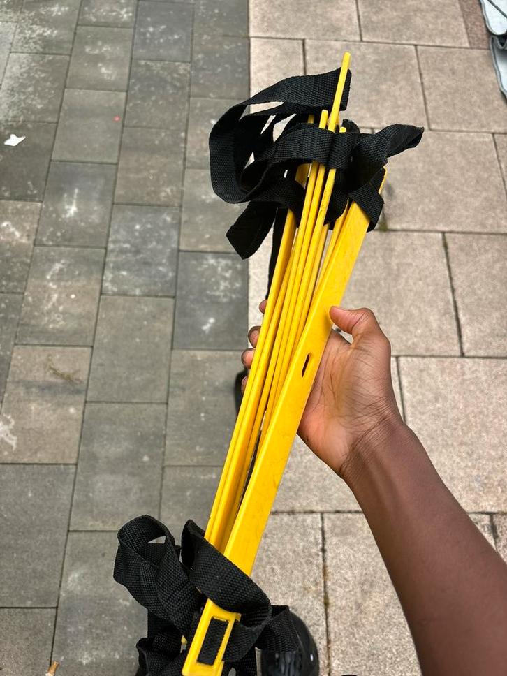 Een speedladder, Sport en Fitness, Voetbal, Zo goed als nieuw, Ophalen