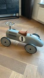 Retro loopauto grijs, met cognac zadel, Ophalen, Gebruikt
