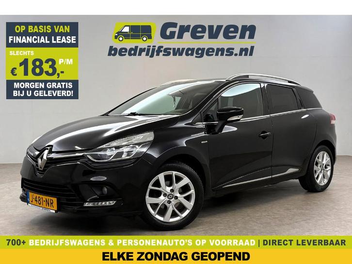 Renault Clio 0.9 TCe Limited | Airco | Cruise | Carplay | Na, Auto's, Renault, Bedrijf, Te koop, Clio, ABS, Airbags, Airconditioning