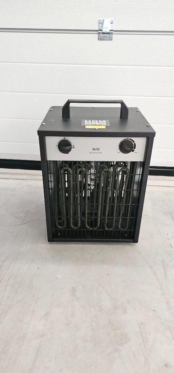 HBM 9000 Watt Professionele Elektrische Heater - 400 Volt. beschikbaar voor biedingen