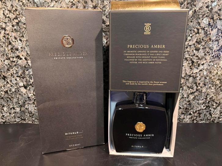 Ritual  Precious Amber 450 ml geurstokjes 🖤 nieuw, Sieraden, Tassen en Uiterlijk, Uiterlijk | Parfum, Nieuw, Ophalen of Verzenden