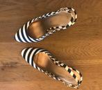 TOPVINTAGE VINTAGE RETRO TAMARIS SLINGBACK PUMPS SCHOENEN 40, Tamaris, Pumps, Blauw, Nieuw