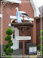 DE MOOISTE IN DE REGIO Ooievaarsnest + naambord! BESCHIKBAAR, Kinderen en Baby's, Kraamcadeaus en Geboorteborden, Ophalen, Nieuw