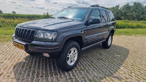 Jeep Grand Cherokee 4.7 I V8 Limited AUT 2000 Zwart, Auto's, Jeep, Particulier, Grand Cherokee, Benzine, SUV of Terreinwagen, Automaat