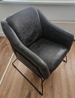 Fauteuil antraciet, Huis en Inrichting, Fauteuils, Ophalen, 50 tot 75 cm