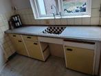 Retro Keuken Piet Zwart Bruynzeel Jaren '50-'60 geel, Ophalen, Gebruikt, Overige materialen, Geel