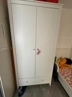 Witte Kledingkast Kind, Overige materialen, Zo goed als nieuw, Met lade(s), 150 tot 200 cm