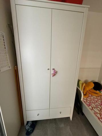 Witte Kledingkast Kind beschikbaar voor biedingen