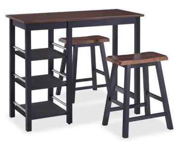 Barset statafel bartafel 2 barkrukken zwart GRATIS VERZENDEN beschikbaar voor biedingen