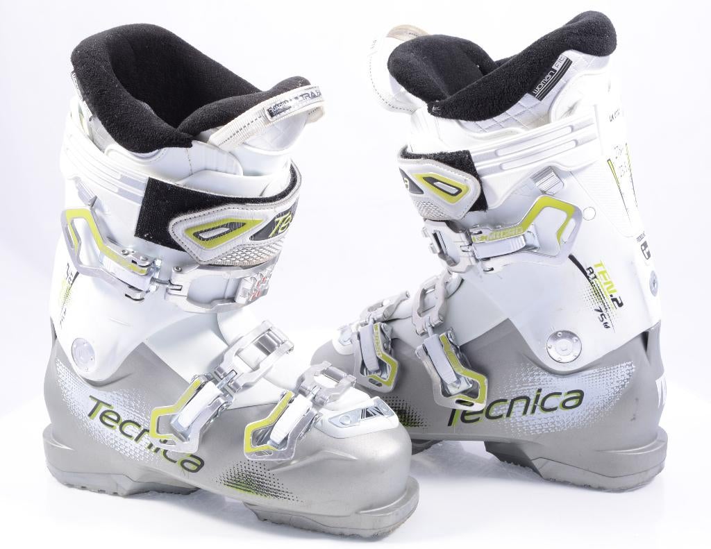 36,5 37 EU dames skischoenen TECNICA TEN.2 75 W grey/white, Overige merken, 160 tot 180 cm, Gebruikt, Schoenen