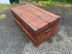 Authentieke Scheepskist - 85x45x38 cm, Antiek en Kunst, Ophalen