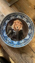Heinen Delfts Blauw bord, Ophalen of Verzenden