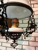 Antieke hanglamp type Schippertje, Antiek en Kunst, Antiek | Lampen, Ophalen of Verzenden