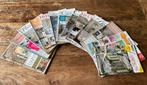 15 stuks Brocante bladen, verschillende, Ophalen of Verzenden, Zo goed als nieuw