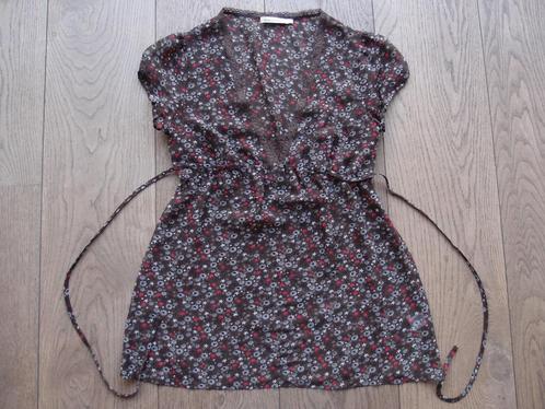 Mooie Geddes & Gillmore dames zomer top bloese blouse M 38, Kleding | Dames, Tops, Zo goed als nieuw, Maat 38/40 (M), Bruin, Zonder mouw