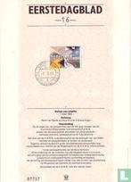 Eerstedagblad 16 - 100 jaar ANWB 1983, Postzegels en Munten, Postzegels | Nederland, Ophalen of Verzenden