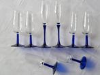 Vintage champagne glazen waaronder 2 France Luminarc glazen, Ophalen of Verzenden