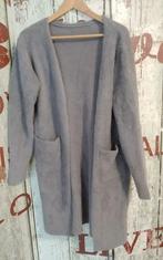 Taupe / Lavendel grijs superzacht stretch vest- Mt. L KNITS, Kleding | Dames, Truien en Vesten, Maat 42/44 (L), Nieuw, Ophalen of Verzenden