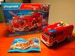 Playmobil Brandweerauto met Sirene en Zwaailichten, Ophalen of Verzenden, Zo goed als nieuw