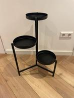 Ikea plantenstandaard zwart, Ophalen, Kunststof, Minder dan 60 cm, Rond