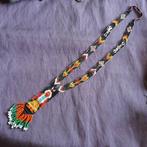 Tribal USA: Kralen Halsketting Indianen Noord Amerika 70's, Verzenden, Overige materialen