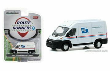 2019 Ram Promaster van Greenlight 1/64 USPS bestel bus beschikbaar voor biedingen