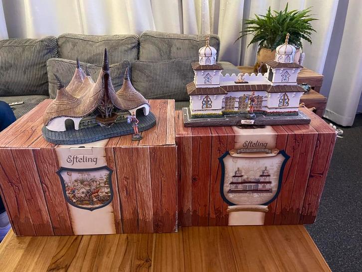 Efteling kerstdorp sprookjesbos Entree de tuinman en fakir, Verzamelen, Efteling, Zo goed als nieuw, Beeldje of Poppetje, Ophalen of Verzenden