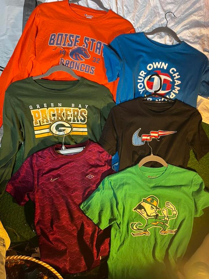 Partij merk sport kleding kinderen, Diversen, Rommelmarktspullen, Zo goed als nieuw, Ophalen of Verzenden