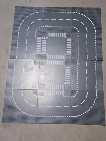 12 stuks Lego wegplaten  beschikbaar voor biedingen